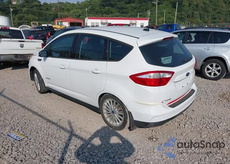 2013 Ford C-Max Hybrid Se z USA, uszkodzony, nr VIN 1FADP5AU0DL527753